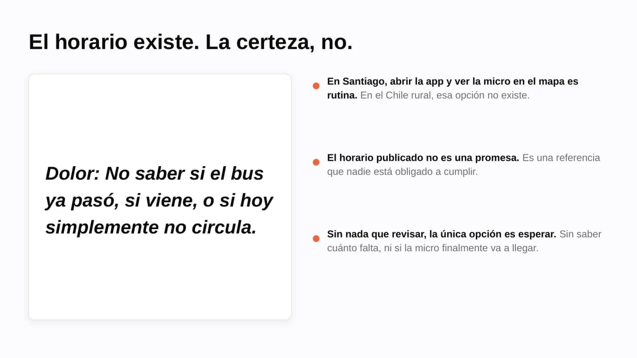 Lámina de la presentación de Miqui